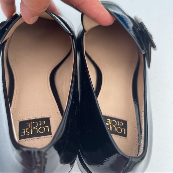 LOUISE et CIE Black shoes Size 7.5M - Picture 11 of 16